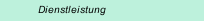 Dienstleistung
